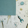 Jelly Bean Kids Rocket Boy Chambray Quilt Cover Set Single