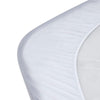 Waterproof Fitted Mattress Protector Standard Cot Size 131x69x19cm