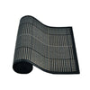 Louis Bamboo Table Runner Black Grey 140 x 33cm