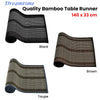 Dreamtime Bamboo Table Runner 140 x 33cm Taupe