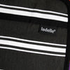 Ladelle Set of 2 Butcher Stripe Black Oven Mitt