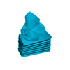 Rans Set of 8 Lollipop Cotton Napkins - Aqua