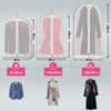 6Pcs Suit Dress Clothing Dust Cover Bag Jacket Wardrobe Storage Coat Protector