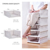 2Pcs Stackable Wardrobe Storage DIY Closet Organizer Clothes Shelf Rack(2*Big)