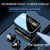 Wireless Earphones Mirror Power Display Touch Control HiFi Earbuds Bluetooth 5.1 With Mic