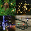 Solar Fairy String Led Lights 12M-32M Outdoor Garden Christmas Party Decor(22M200Led)