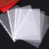 100Pack A4 Sheet Protector Plastic Pockets Bulk Lot Clear Reinforced Folders