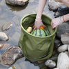 13L Travel Camping Folding Bucket Portable Barbecue Picnic Storage Fishing Bucket