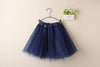 New Adults Tulle Tutu Skirt Dressup Party Costume Ballet Womens Girls Dance Wear, Navy, Kids