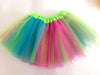 New Adults Tulle Tutu Skirt Dressup Party Costume Ballet Womens Girls Dance Wear, Rainbow, Adults