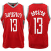 New Men's Basketball Jersey Sports T Shirt Tee Vest Tops Gym Chicago Los Angeles, Red - Chicago 23, S