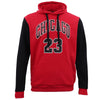 Men's Fleece Pullover Hoodie Jacket Chicago Bulls 23 Michael Jordan Sweat Shirt, Light Grey, S