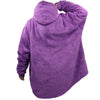 Oversized Soft Pullover Plain Hoodie Warm Fleece Blanket Plush Winter Sweatshirt, Food, Adult