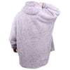 Oversized Soft Pullover Plain Hoodie Warm Fleece Blanket Plush Winter Sweatshirt, Pink Tie-Dye, Adult