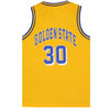 New Men's Basketball Jersey Sports T Shirt Tee Vest Tops Gym Chicago Los Angeles, Yellow - Golden State 30, M