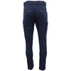 Men's Cotton Drill Cargo Work Pants UPF 50+ 13 Pockets Tradies Workwear Trousers, Navy, 36