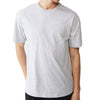 Adult 100% Cotton T-Shirt Unisex Men's Basic Plain Blank Crew Tee Tops Shirts, White, 2XL