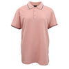 Men's Unisex Polo Shirts Basic Plain Breathable Tops Cotton Cascual Sport Shorts, Pink, S