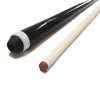 2x 48 Inch Short Wooden 2-Piece Pool Cue Billiard