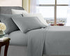 ultra soft microfibre sheet set mega king silver