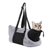 LIFEBEA Small Cat Carrier Pet bag: Comfy Shoulder Bag with Adjustable Strap for Small Dogs, Puppies, Kittens Up to 3kg /6.6 lbs - Grey