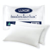 Luxor Australian Made Hotel Quality Pillow Standard Size Twin Pack