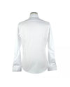 Cotton Ceremony Shirt with French Collar and Button Closure 39 IT Men