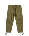 Relaxed Fit Cargo Trousers with Adjustable Waist and Hem W34 US Men