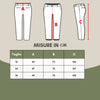 Relaxed Fit Cargo Trousers with Adjustable Waist and Hem W34 US Men