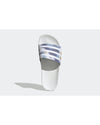 Synthetic Slip-on Slides with Textile Lining - 7 US