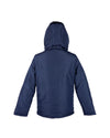 Blue Aquascutum Jacket with Removable Hood and Tartan Pattern Inside 48 IT Men