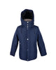 Blue Aquascutum Jacket with Removable Hood and Tartan Pattern Inside 52 IT Men