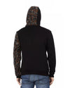 Hooded Sweatshirt with Shield Logo Print S Men