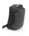 Logo Front Zipper Closure Backpack One Size Men