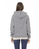 Long Sleeved Brushed Hoodie with Front Logo and Maxi Front Pocket 2XL Women