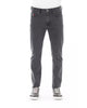 Logo Button Regular Man Jeans with Tricolor Insert W33 US Men