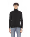 Baldinini Metal Monogram Turtleneck Sweater M Men