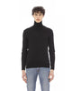 Baldinini Metal Monogram Turtleneck Sweater M Men