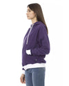 Double Color Adjustable Hooded Sweater M Women