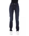 Logoed Button Regular Jeans with Tricolor Insert W32 US Women