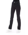 Logoed Button Regular Jeans with Tricolor Insert W28 US Women