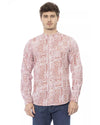 Regular Fit Mandarin Collar Shirt M Men