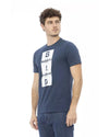 Short Sleeve T-shirt with Front Print S Men