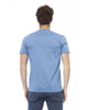 Short Sleeve T-shirt With Round Neck. Front Print. XS Men