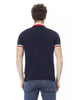 Embroidered Tricolor Collar Polo Shirt 3XL Men