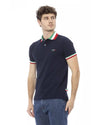 Embroidered Tricolor Collar Polo Shirt 4XL Men