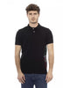 Embroidered Polo Shirt with Short Sleeves L Men