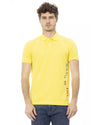 Embroidered Polo Shirt with Short Sleeves L Men