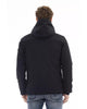 External Threaded Pocket Jacket with Logo Zipper Closure L Men