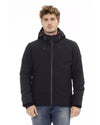 External Threaded Pocket Jacket with Logo Zipper Closure XL Men